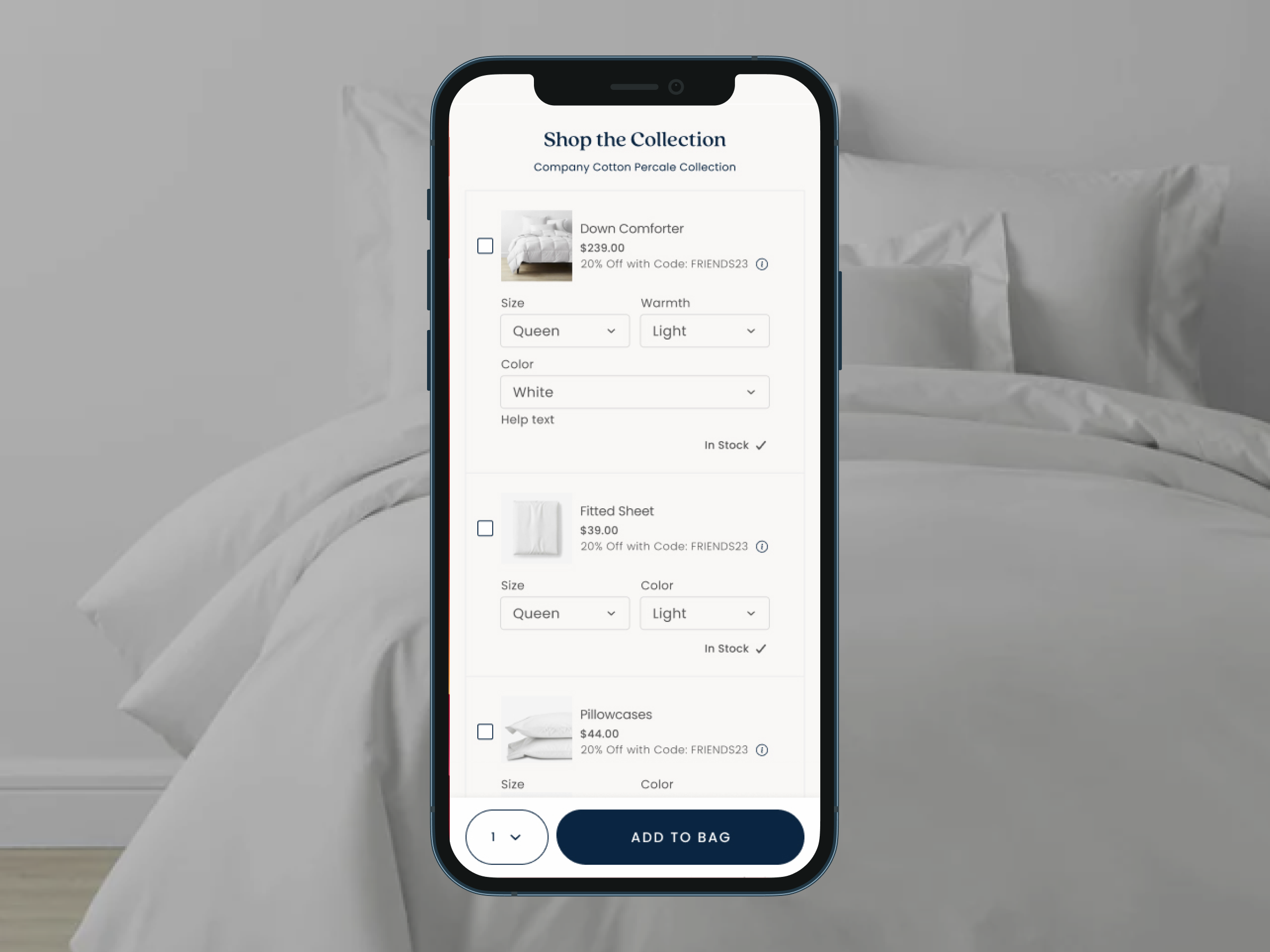 Personalized Bedding, Made Easy